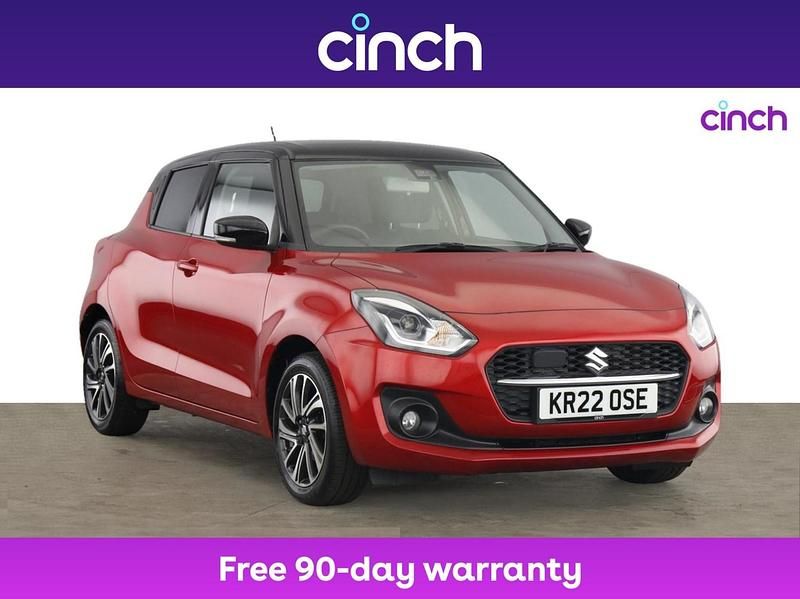 Red Used 2022 Suzuki Swift SZ5 Hatchback | £11,879 (Fair price) - Image 1/3