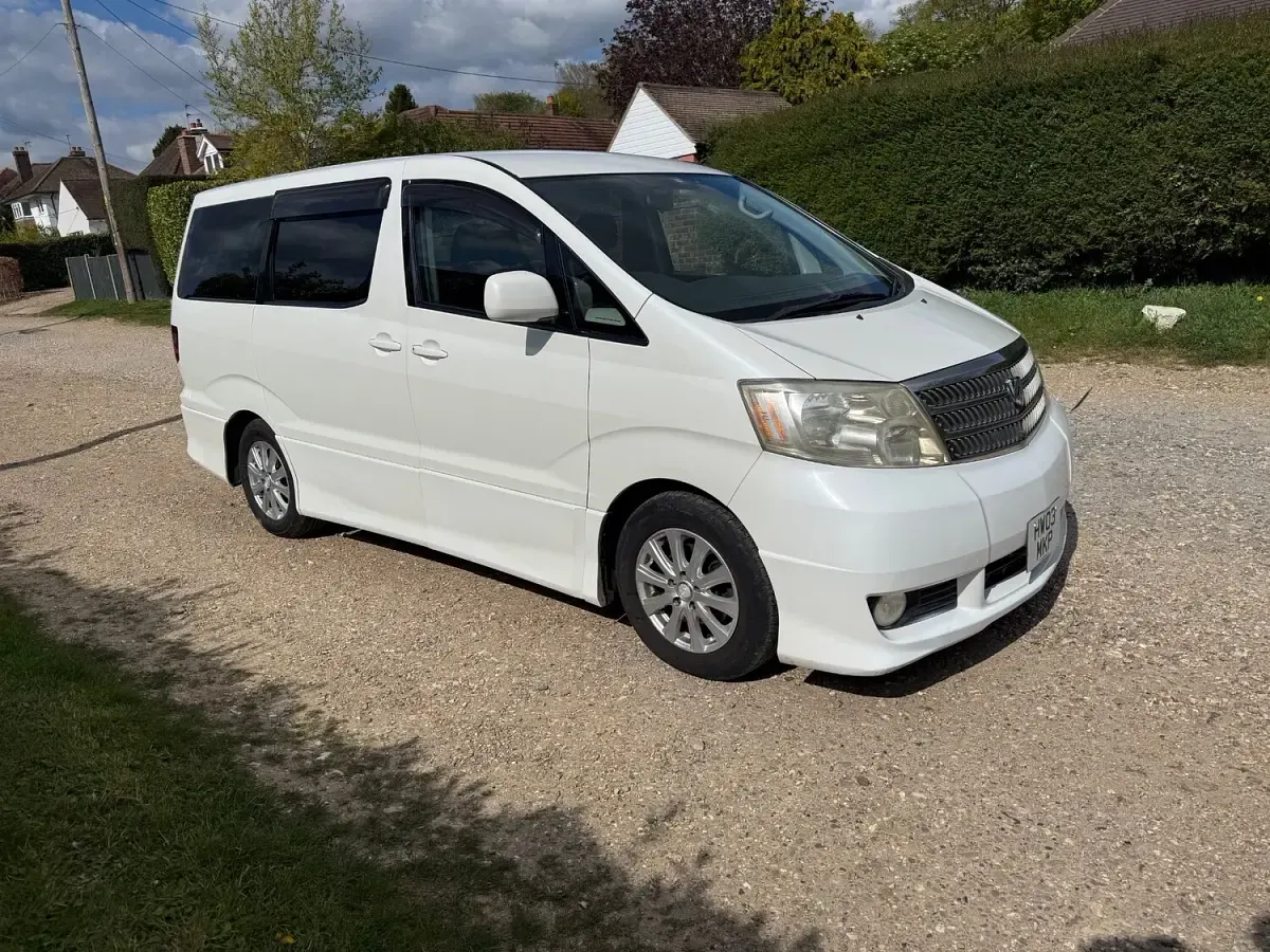 Used Toyota Alphard 2017 White MPV