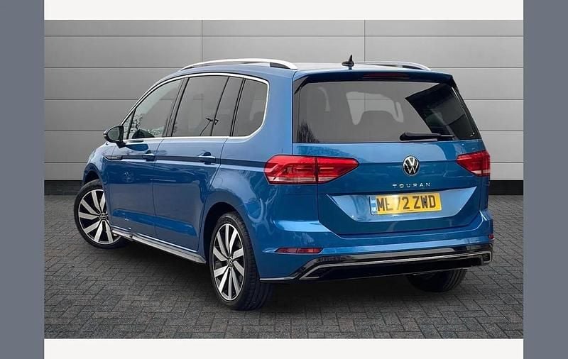 Used VW Touran R-line 150 HP (110 kW) 2022 Blue MPV