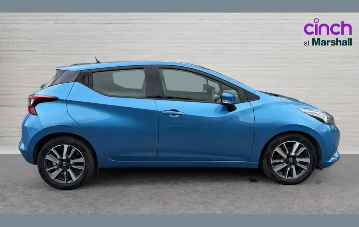 Begagnad Nissan Micra Acenta Limited Edition 90 HK (66 kW) 2019 Blå Halvkombi