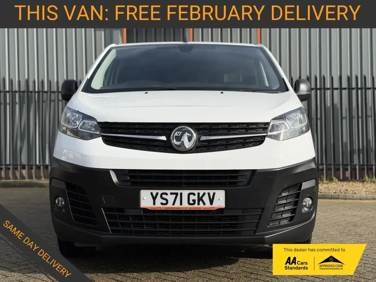 Gebraucht Vauxhall Vivaro S 145 PS (106 kW) 2021 Weiß Van / Kleinbus