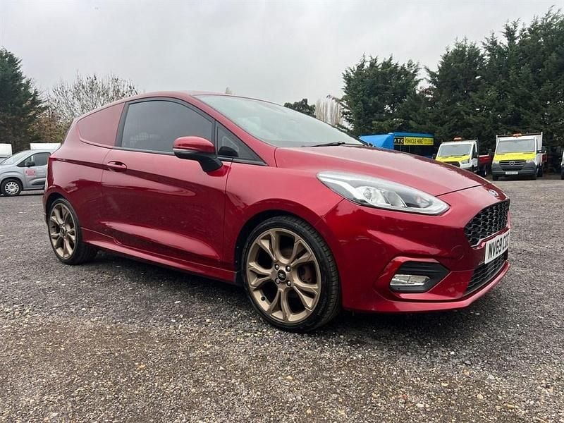 Red Used 2019 Ford Fiesta Sport Van | £8,950 (Super price) - Image 1/4