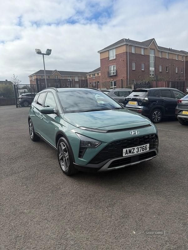 Used Hyundai Bayon Premium 100 HP (73 kW) 2023 Green SUV