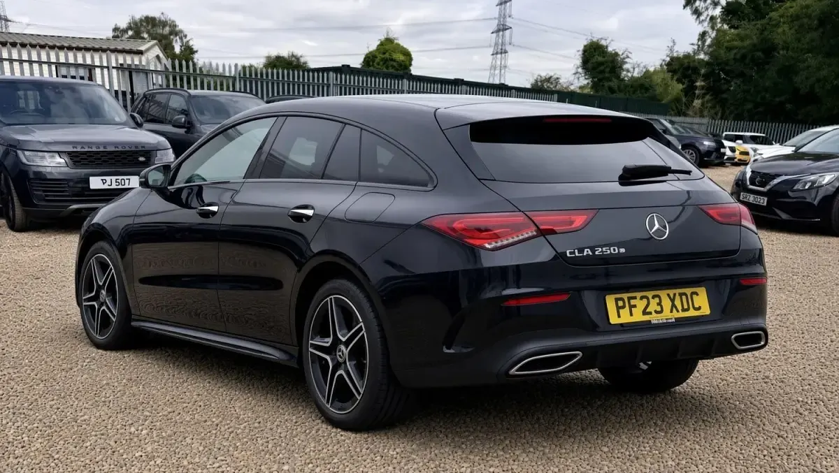 Used Mercedes CLA250e AMG Line Premium 2023 Black Coupe