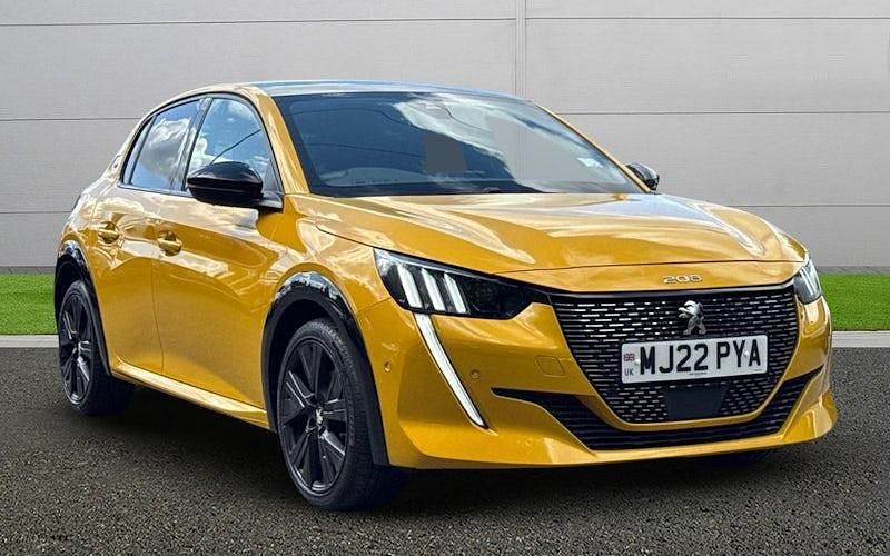 Yellow Used 2022 Peugeot 208 Premium Hatchback | £15,995 (Fair price) - Image 1/4