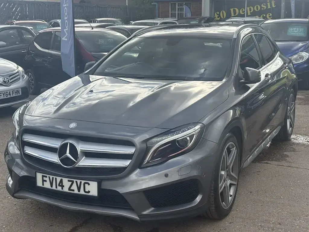 Used Mercedes GLA220 AMG line 170 HP (125 kW) 2014 Grey SUV