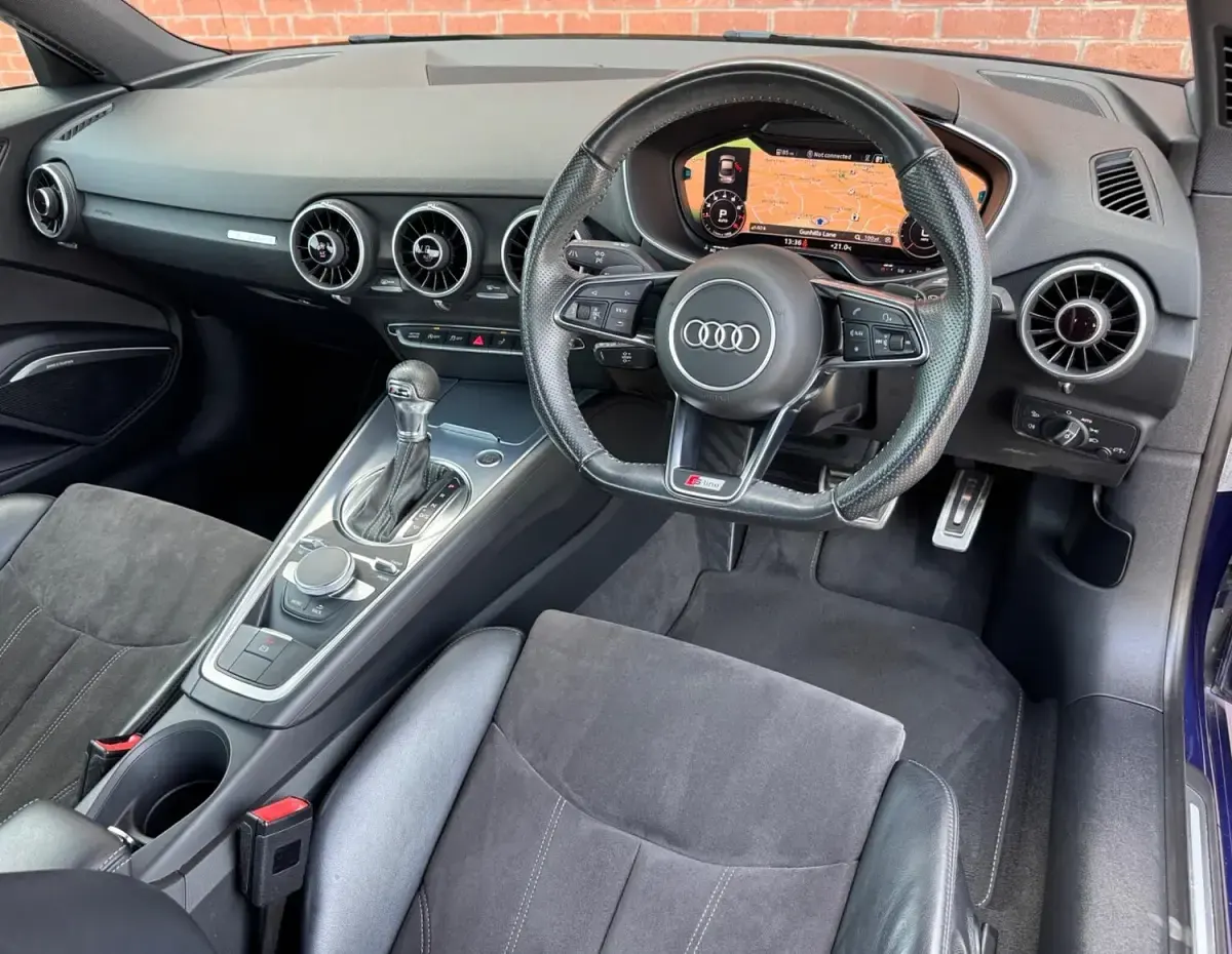 Used Audi TT S-Line 2016 Blue Coupe