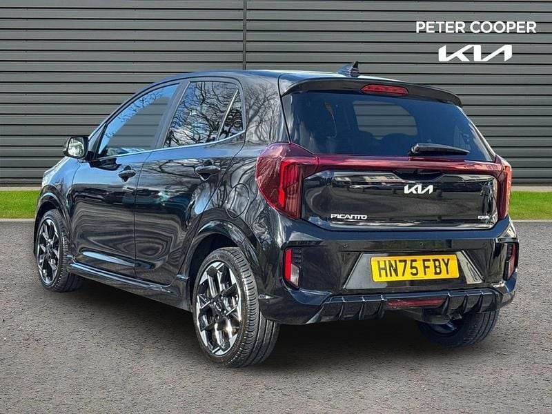 Used Kia Picanto GT-Line S 68 HP (50 kW) 2025 Black Hatchback