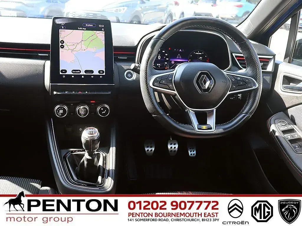 Used Renault Clio RS Line 90 HP (66 kW) 2023 Blue Hatchback