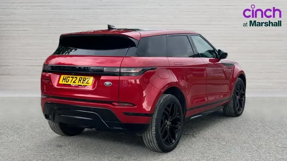 Used Land Rover Range Rover evoque Autobiography 309 HP (227 kW) 2022 Red SUV