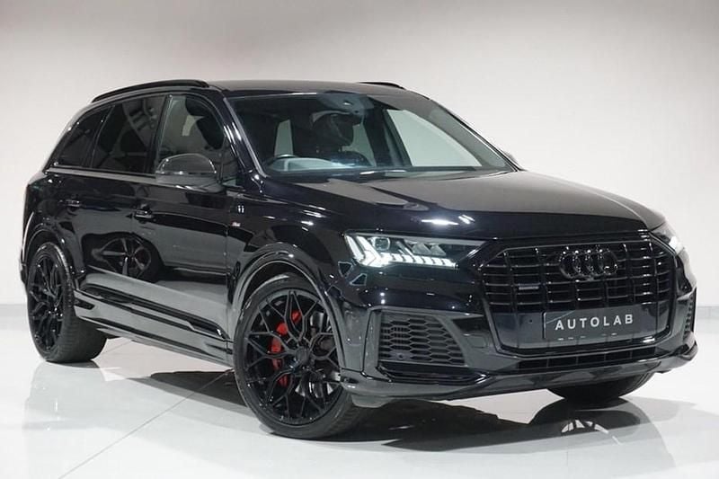Black Used 2020 Audi Q7 S-Line SUV | £37,875 (Expensive) - Image 1/1