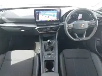 Used Cupra Leon 150 HP (110 kW) 2024 White Hatchback