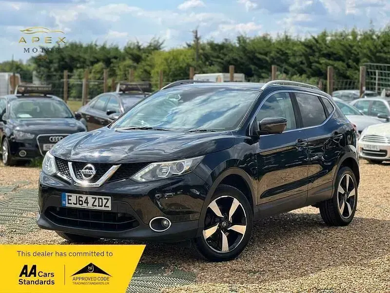 Used Nissan Qashqai N-TEC 2014 Black SUV