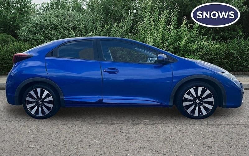 Used Honda Civic SE Plus 141 HP (103 kW) 2016 Blue Hatchback
