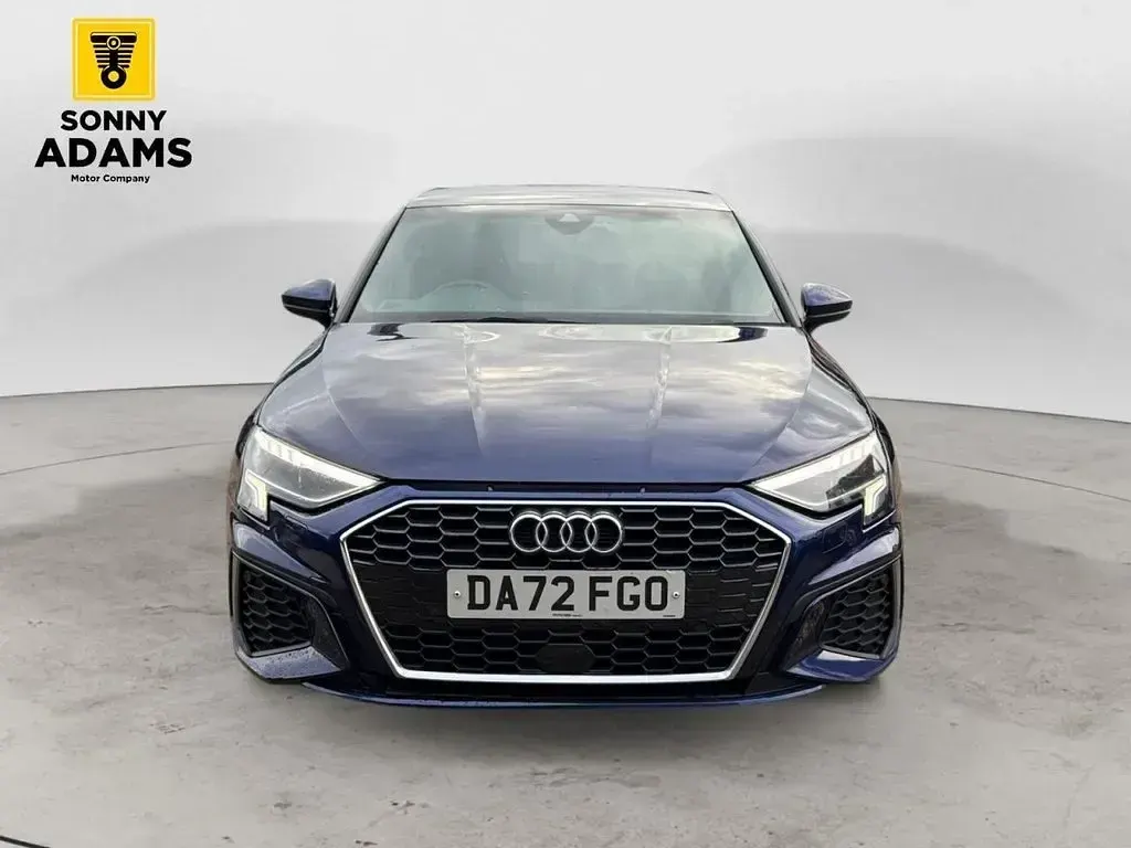 Used Audi A3 Sportback S-Line 204 HP (150 kW) 2022 Blue Hatchback