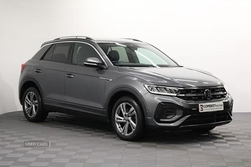 Grey Used 2022 VW T-Roc R-line SUV | £23,495 (Fair price) - Image 1/1
