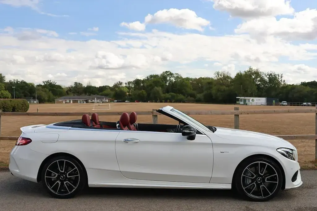 Used Mercedes C43 AMG Premium Plus 361 HP (265 kW) 2017 White Cabriolet