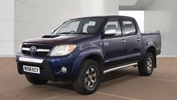 Used Toyota HiLux 171 HP (125 kW) 2008 Blue Pickup