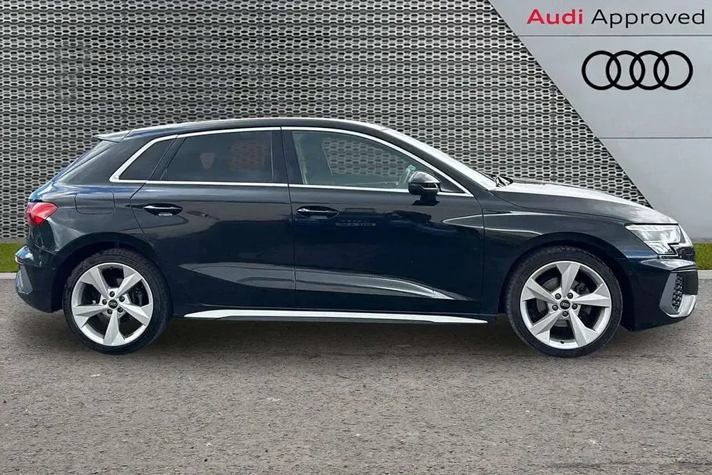 Used Audi A3 S-Line 148 HP (108 kW) 2022 Black Hatchback