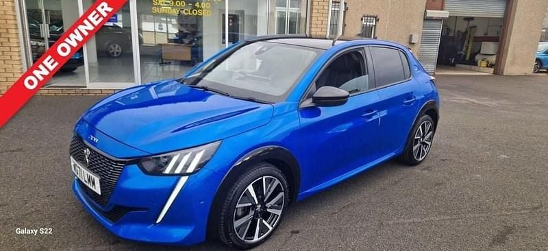 Blue Used 2021 Peugeot 208 GT Hatchback | £14,995 (Fair price) - Image 1/4