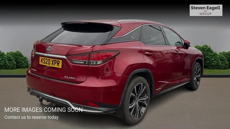 Used Lexus RX450h 2020 Red SUV