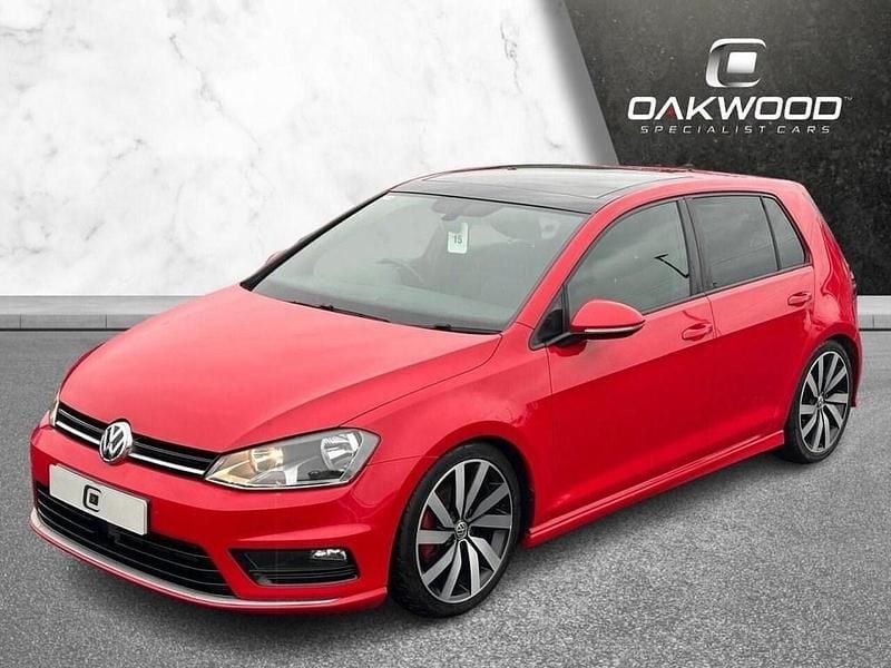 Used VW Golf VII R-line Edition 2016 Red Hatchback