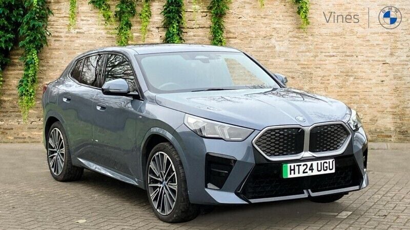 Grey Used 2024 BMW iX2 M Sport SUV | £33,990 (Fair price) - Image 1/4