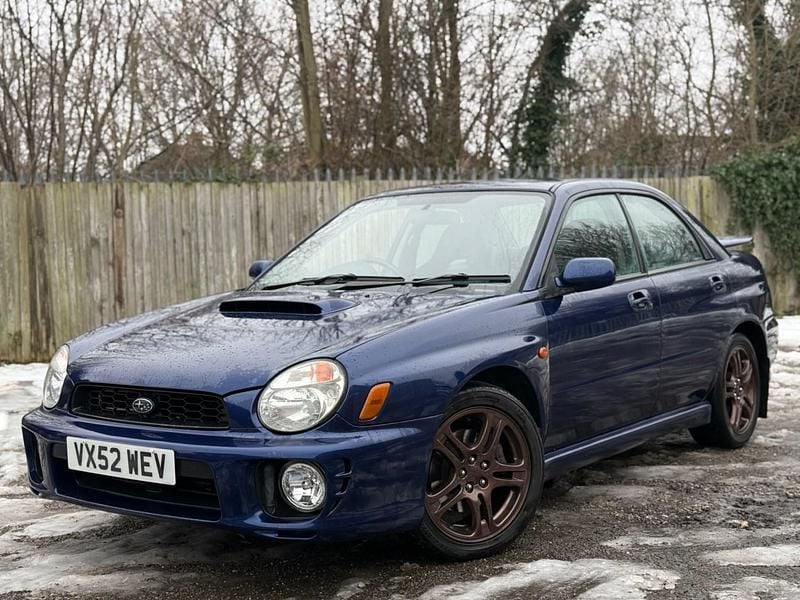 Used Subaru Impreza 2002 Blue Sedan