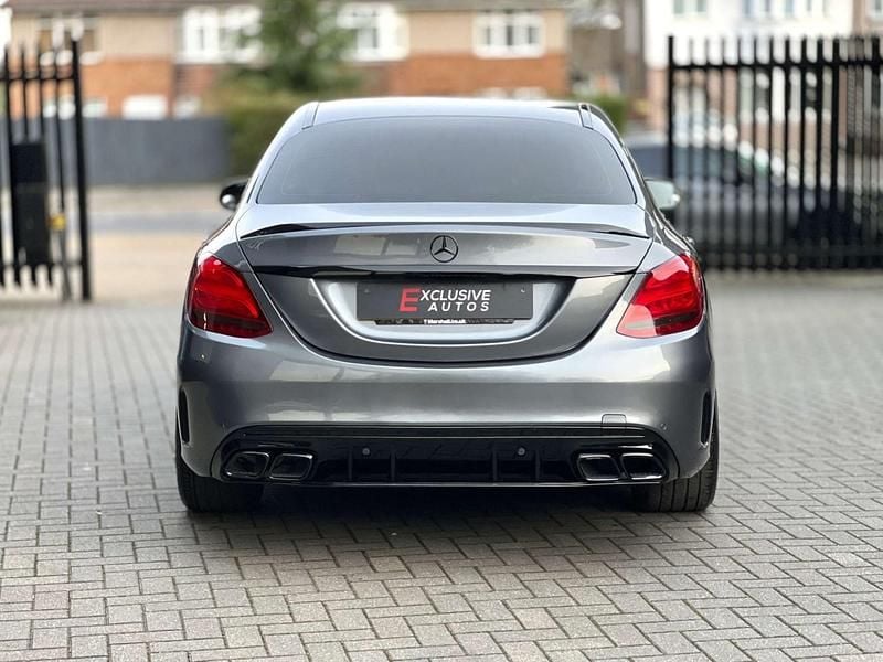 Used Mercedes C63 AMG AMG line 2018 Grey Sedan