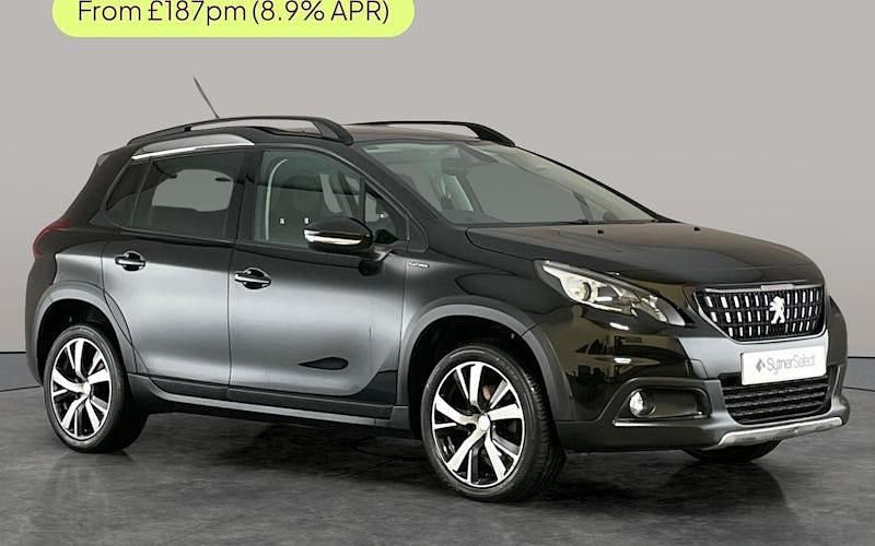 Used Peugeot 2008 GT-line 131 HP (96 kW) 2018 Black SUV