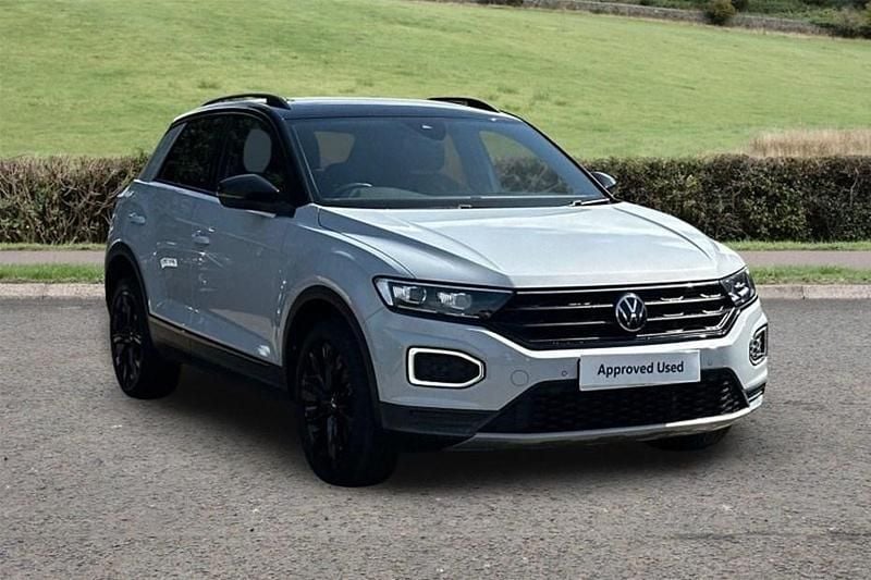 Used VW T-Roc Black Edition 110 HP (80 kW) 2021 Silver SUV
