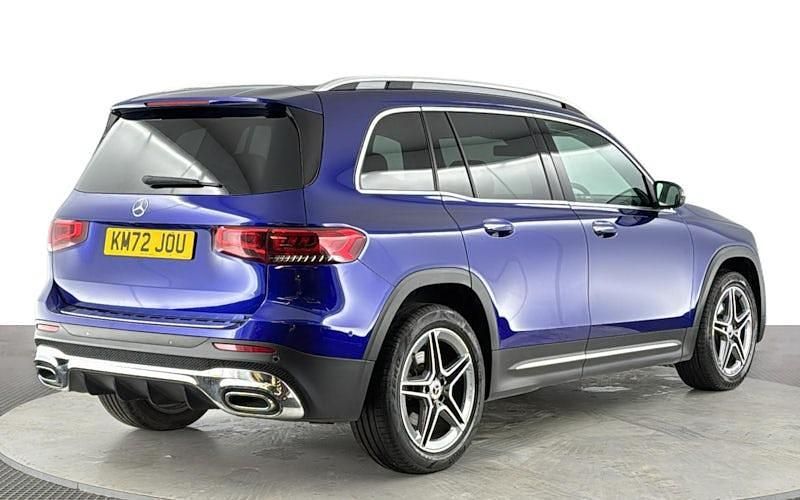 Used Mercedes GLB200 AMG Line Premium 163 HP (119 kW) 2022 Blue SUV