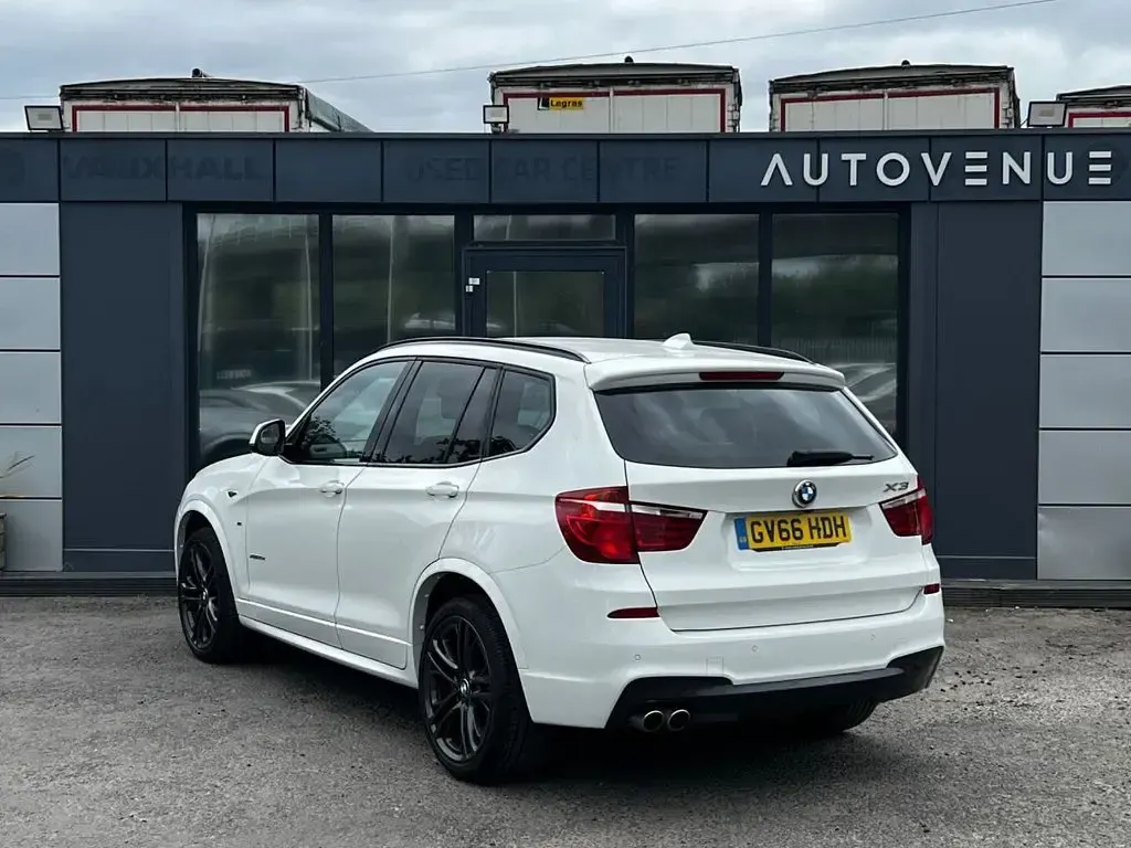 Begagnad BMW X3 M Sport 258 HK (189 kW) 2016 Vit SUV