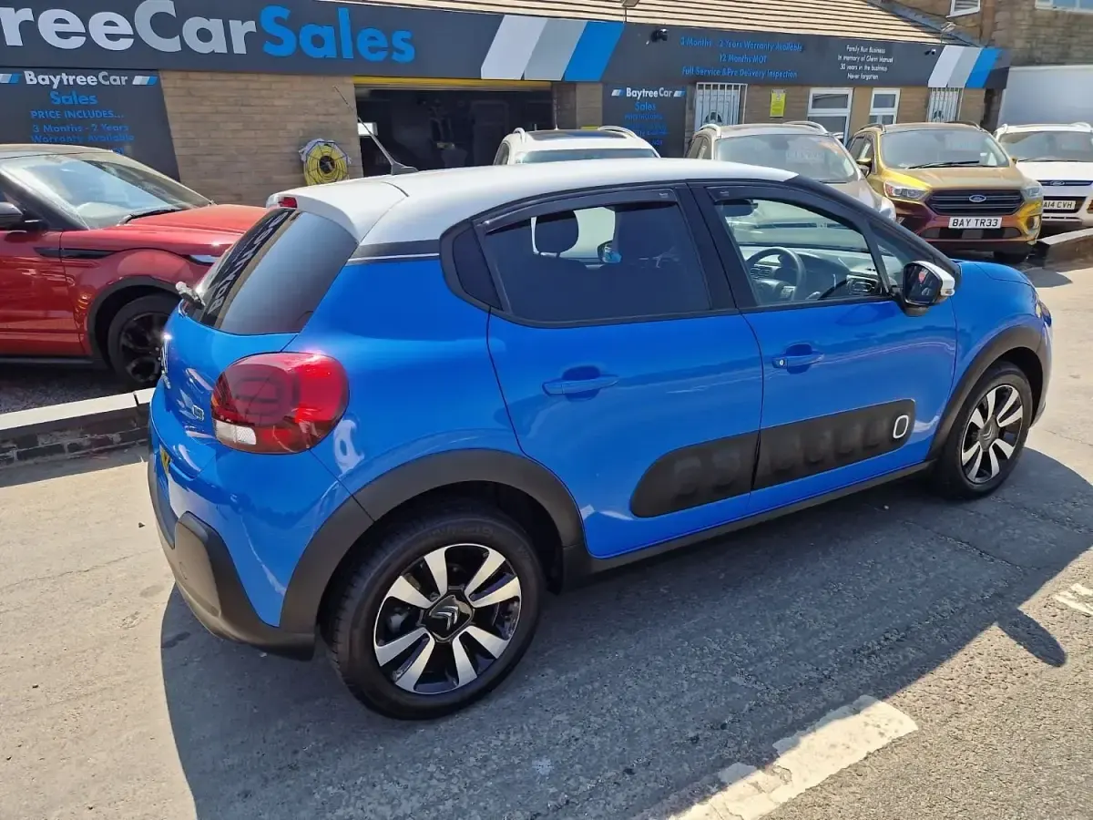 Begagnad Citroën C3 Flair 109 HK (80 kW) 2019 Blå Halvkombi