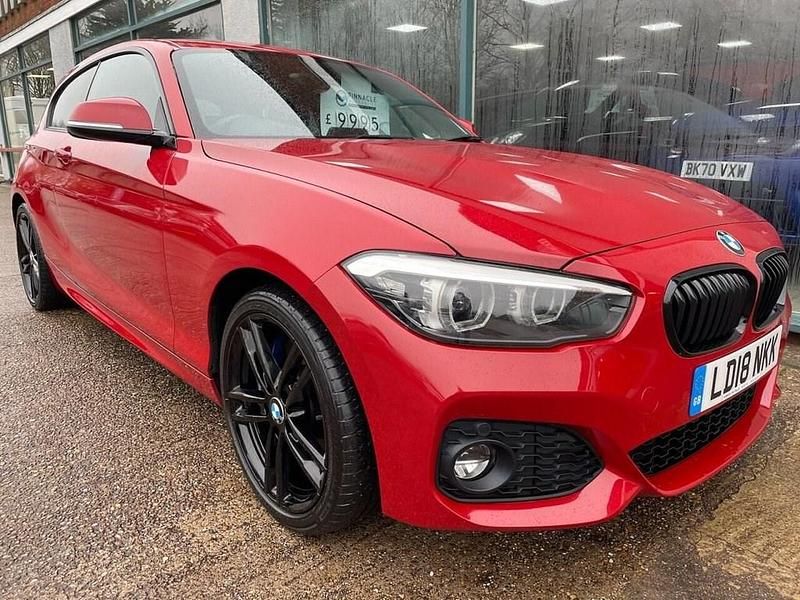 Used BMW 120 M Sport 2018 Red Hatchback