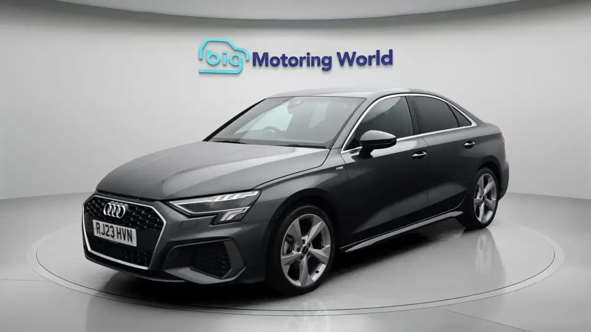 Used Audi A3 S-Line 150 HP (110 kW) 2023 Grey Sedan