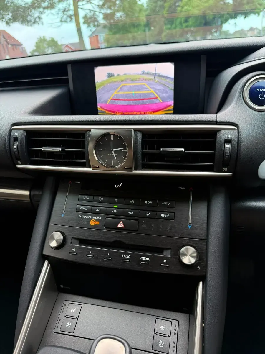 Used Lexus IS300h 2018 Red Sedan