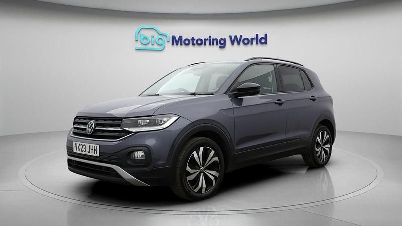 Used VW T-Cross Black Edition 110 HP (80 kW) 2023 Grey SUV