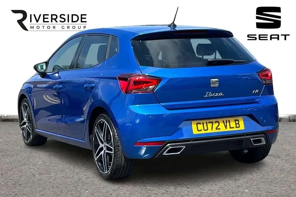 Used Seat Ibiza FR 95 HP (69 kW) 2022 Blue Hatchback