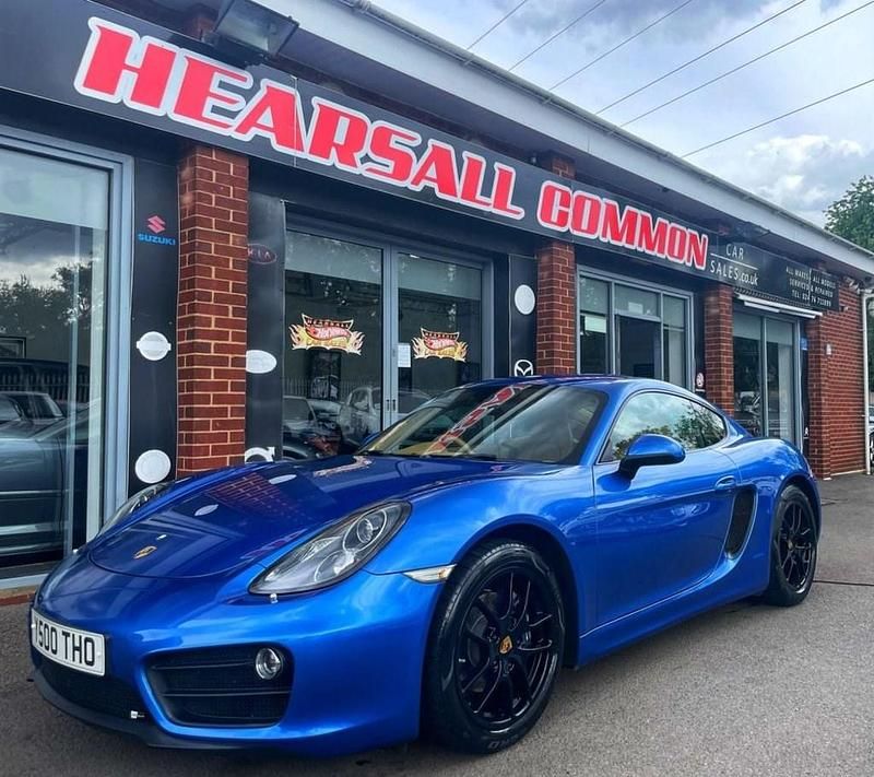 Blue Used 2016 Porsche Cayman Coupe | £30,000 - Image 1/4