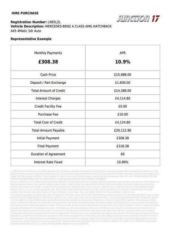 Used Mercedes A45 AMG AMG 2015 White Hatchback