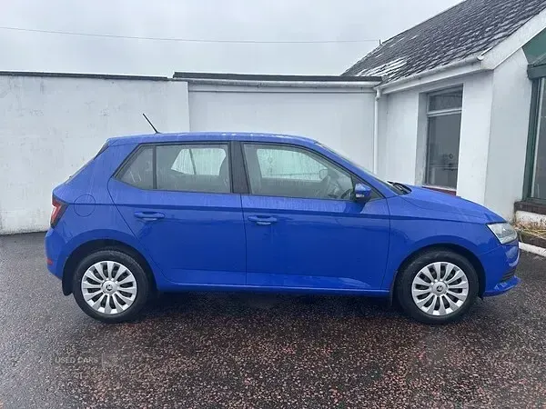 Used Skoda Fabia 2020 Blue Hatchback