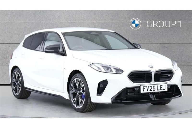 Alpine white Used 2025 BMW M135 Comfort Edition Hatchback | £36,250 (Expensive) - Image 1/4