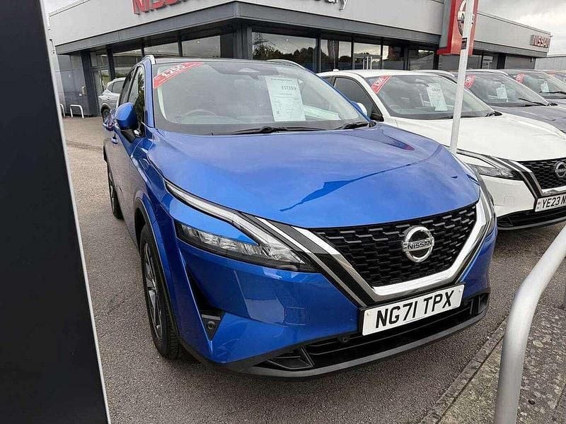 Blue Used 2022 Nissan Qashqai N-Connecta SUV | £17,199 (Fair price) - Image 1/2