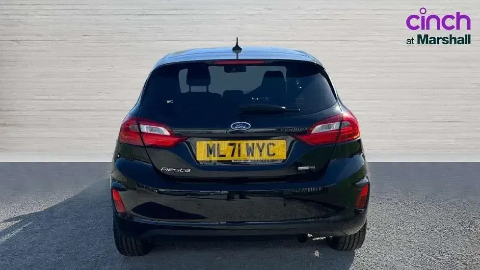 Used Ford Fiesta Titanium X 125 HP (91 kW) 2021 Black Hatchback