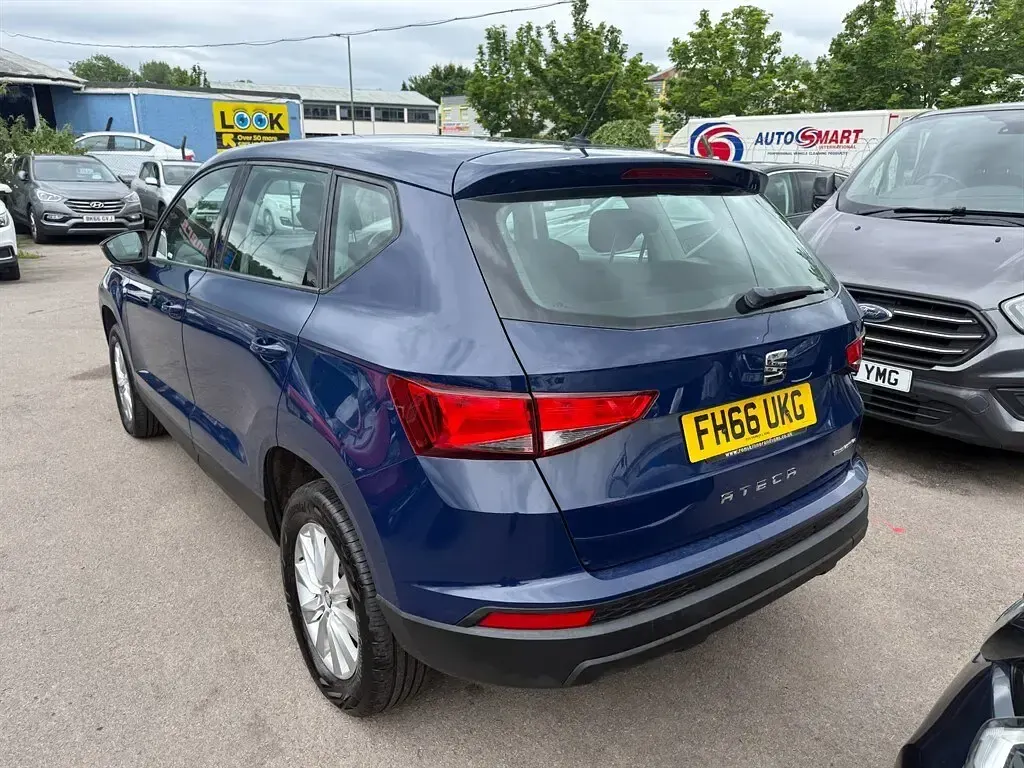 Used Seat Ateca Ecomotive 115 HP (84 kW) 2016 Blue SUV