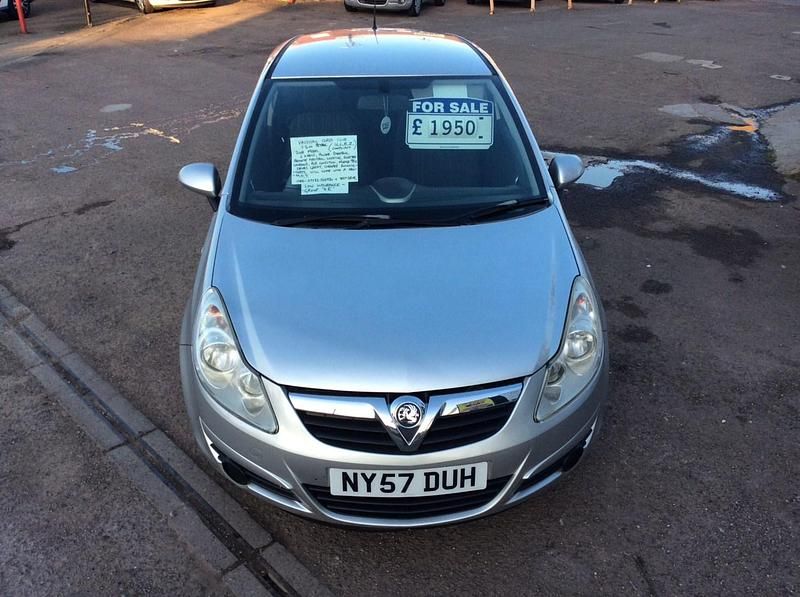 Used Vauxhall Corsa Club 2008 Silver Hatchback