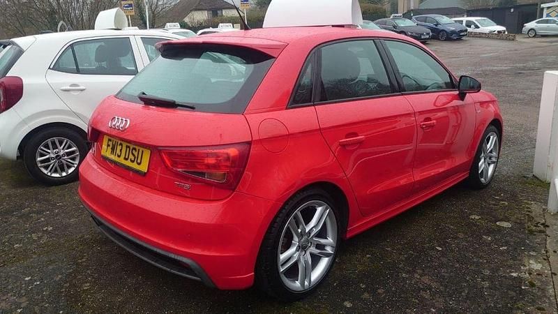 Used Audi A1 S-Line 2013 Red Hatchback