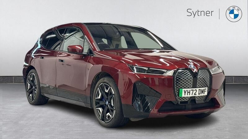 Red Used 2022 BMW iX M Sport SUV | £51,000 (Good price) - Image 1/4