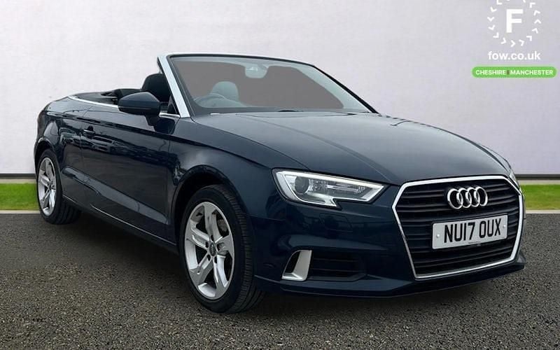 Blue Used 2017 Audi A3 Cabriolet Sport Cabriolet | £14,699 (Fair price) - Image 1/4